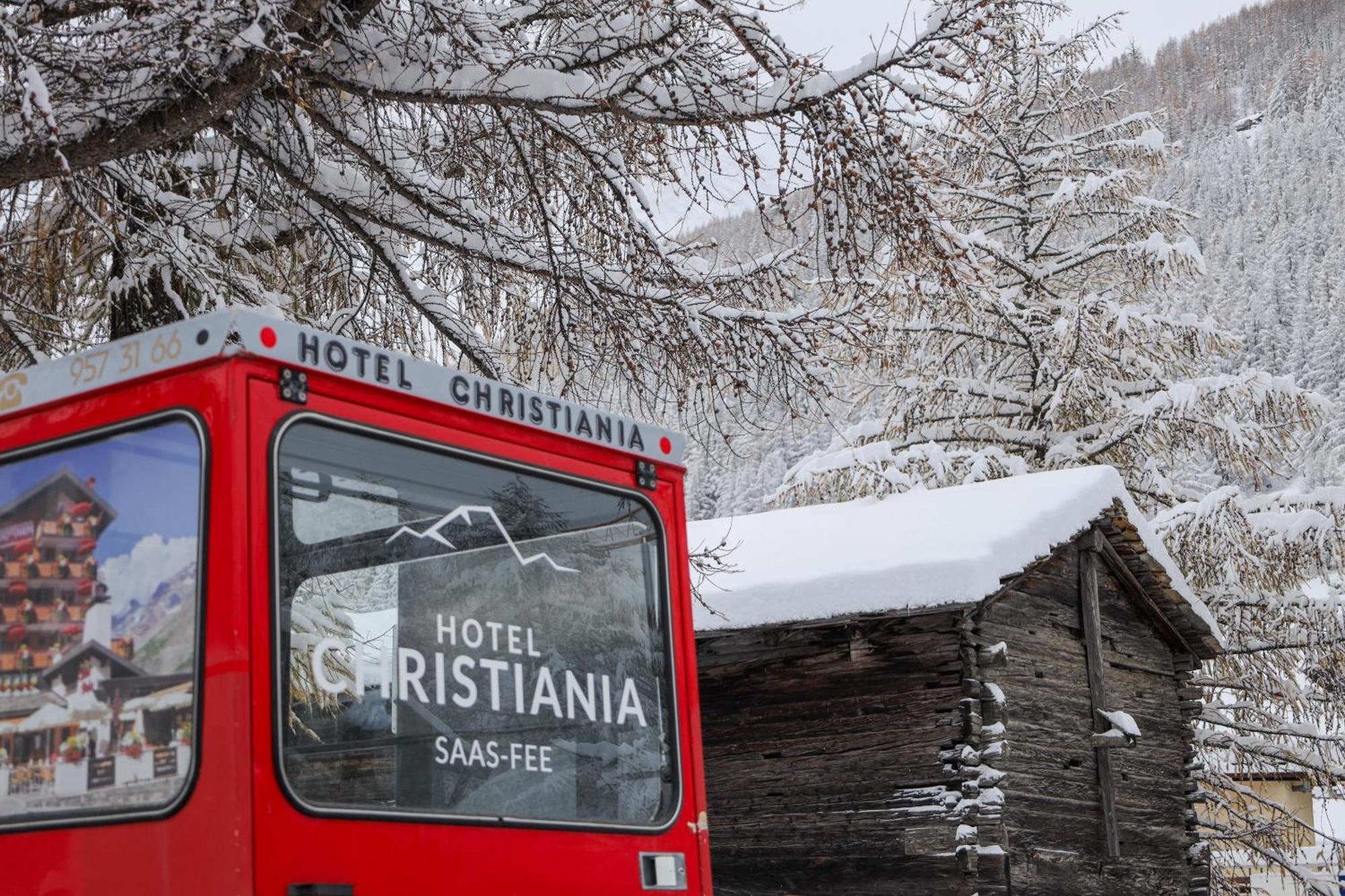 Hotel Christiania Saas-Fee Esterno foto