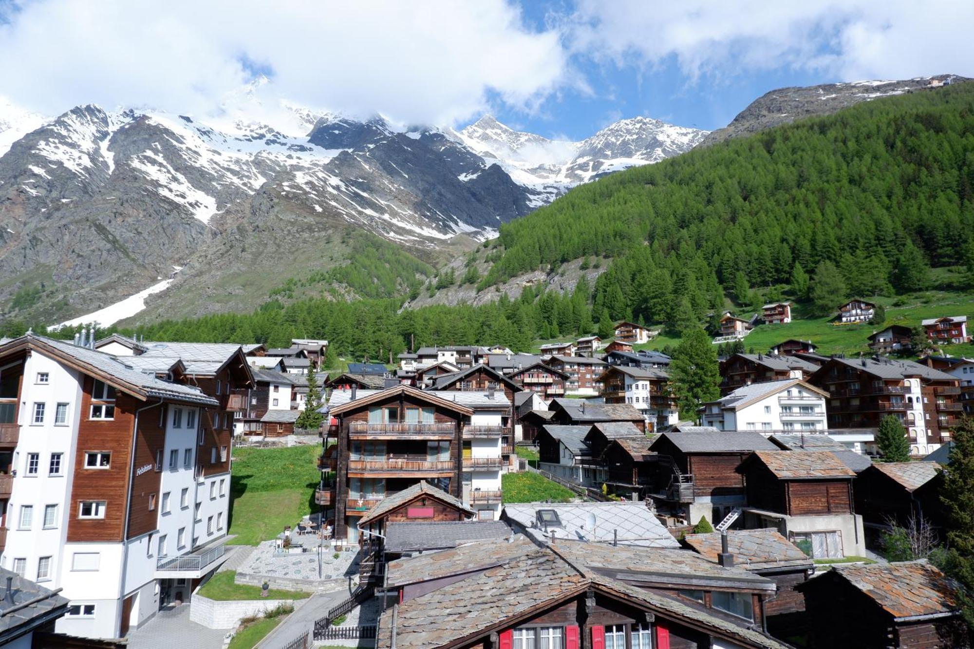 Hotel Christiania Saas-Fee Esterno foto
