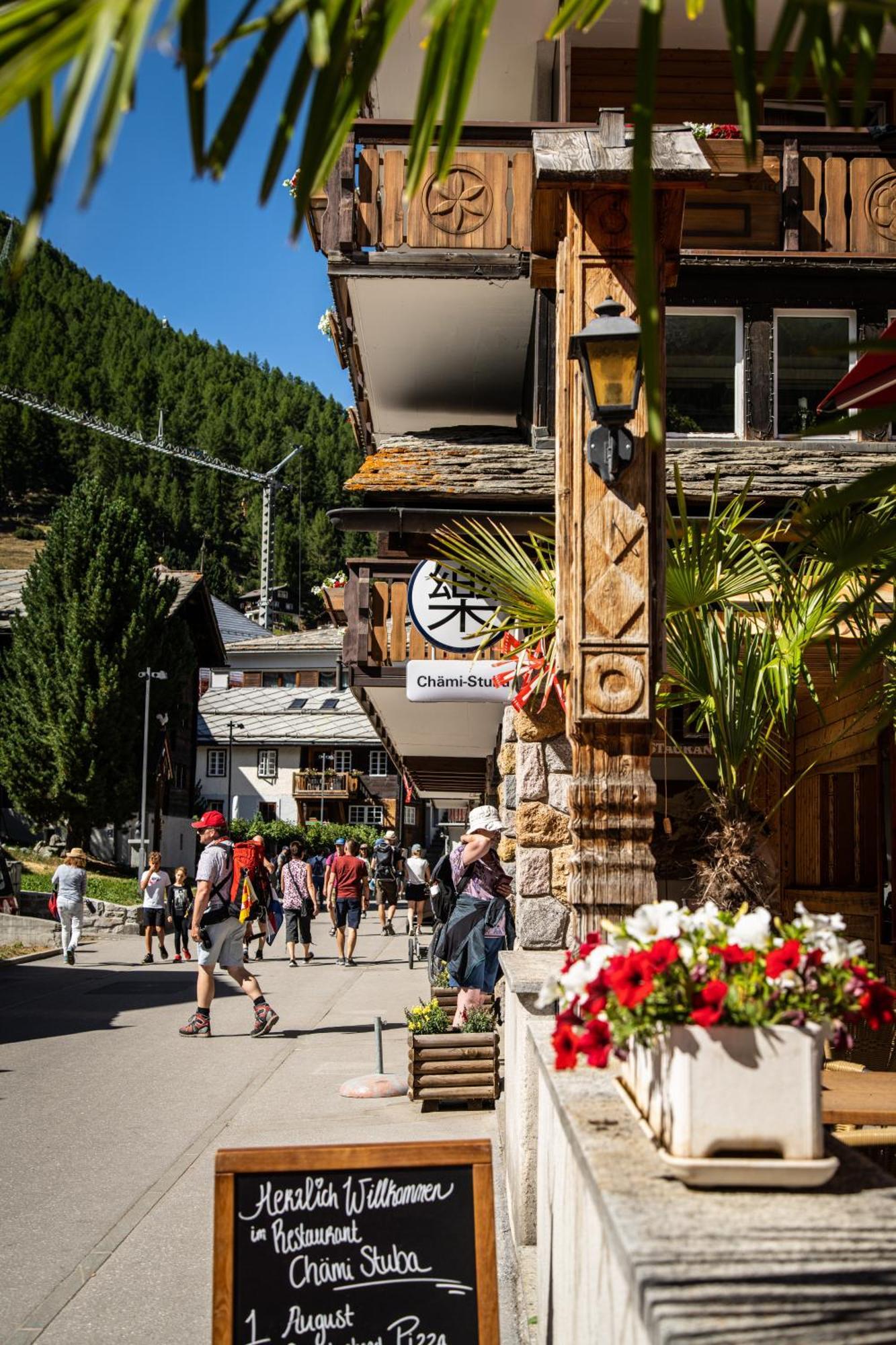 Hotel Christiania Saas-Fee Esterno foto