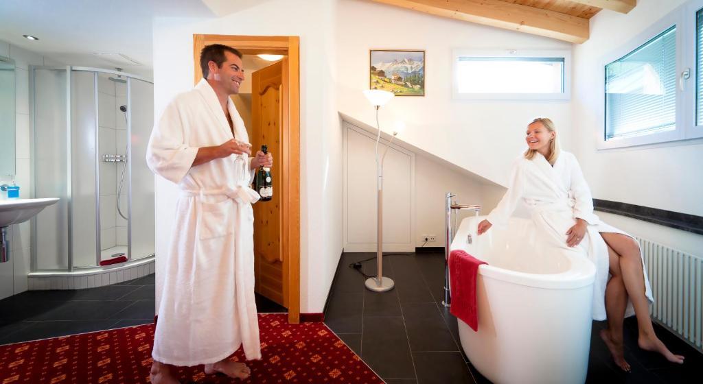 Hotel Christiania Saas-Fee Esterno foto